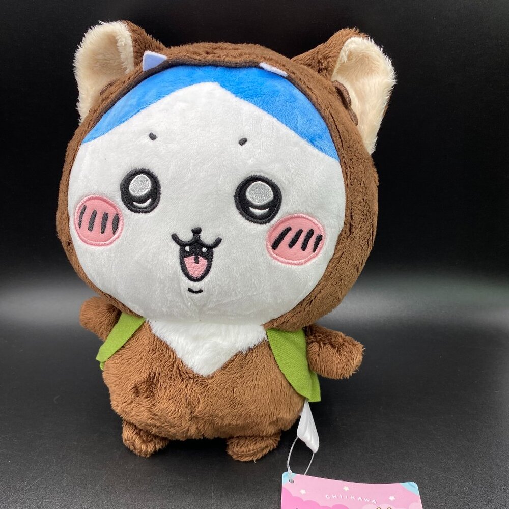 Chiikawa Hachiware BOO! BIG Plush Doll Toy Wolf Halloween 9.5" NWT